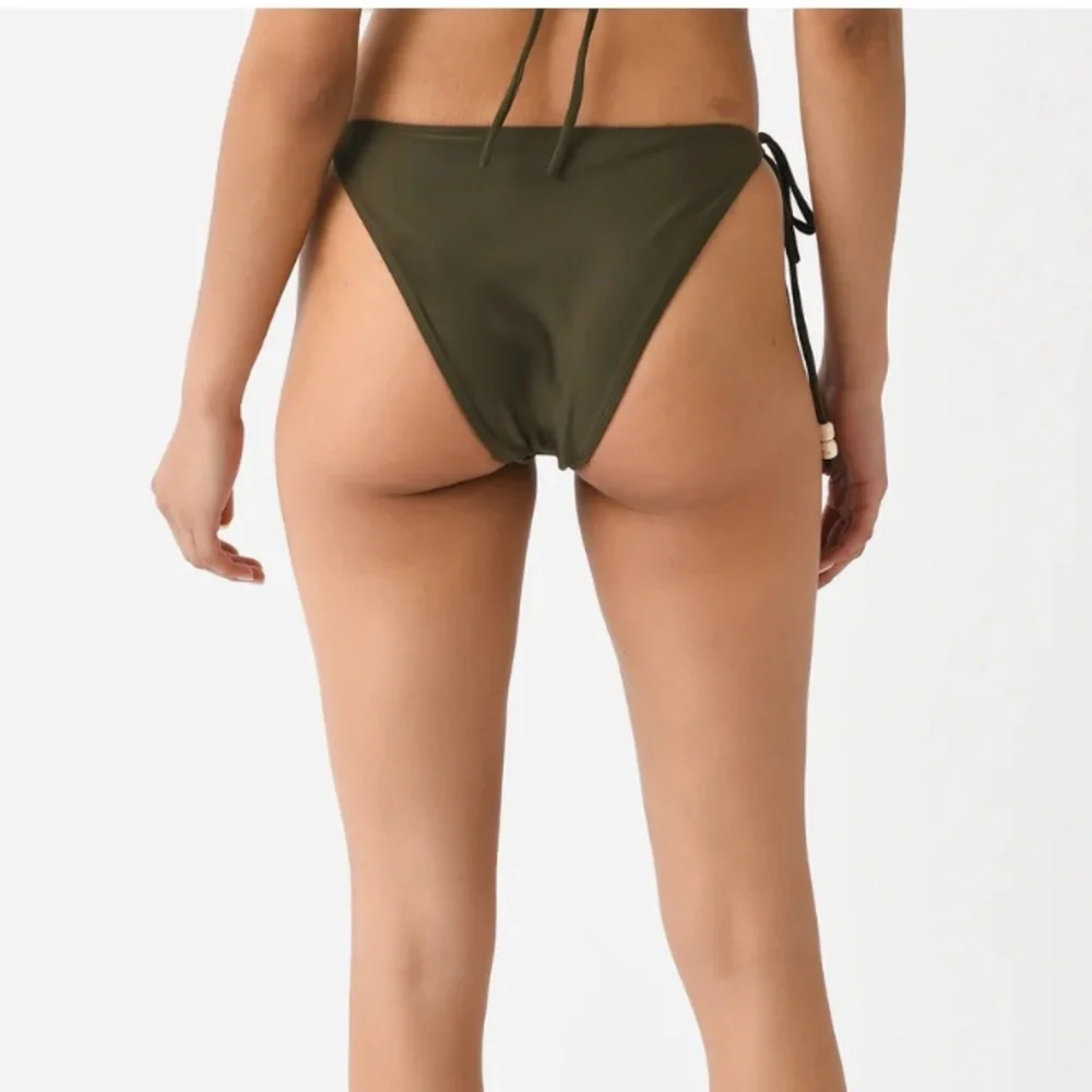 Faithfull the Brand Ada Bikini Bottom Khaki Size XS